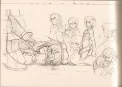 Page 130 of RaKuGaKi./Monochrome