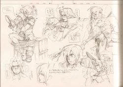 Page 132 of RaKuGaKi./Monochrome