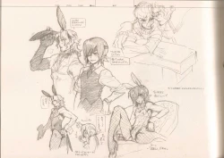 Page 136 of RaKuGaKi./Monochrome