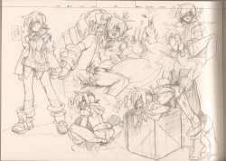 Page 74 of RaKuGaKi./Monochrome