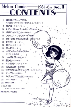 Page 4 of Melon Comic No. 01, メロンコミック 昭和59年6月号