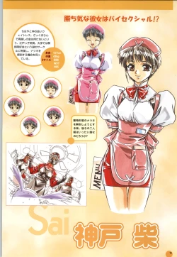 Page 79 of Septem Charm Magical Canan Visual Guide - Compass Official Artbook