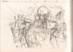 Page 104 of RaKuGaKi./Monochrome.