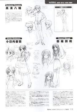 Page 111 of Happiness! Visual Fanbook