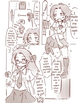 Page 31 of Hanomidori Omorashi/Desperation Collection