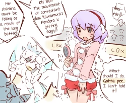 Page 63 of Hanomidori Omorashi/Desperation Collection