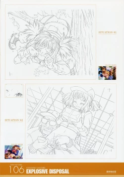 Page 106 of ANGELIUM原画集