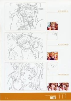 Page 111 of ANGELIUM原画集