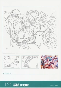 Page 126 of ANGELIUM原画集