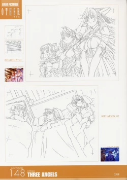Page 148 of ANGELIUM原画集