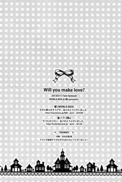 Page 33 of Will You Make Love?