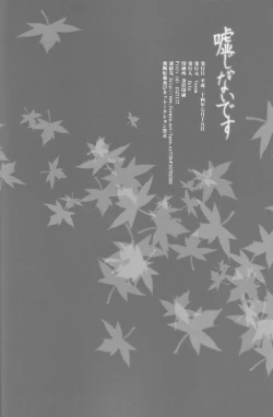 Page 17 of Uso Janai Desu