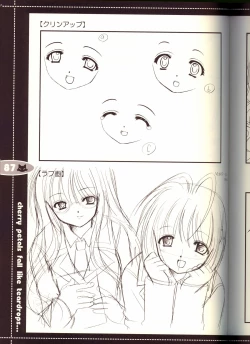 Page 87 of Sore wa Maichiru Sakura no Youni Sengashuu Vol. 2 「farewell -Innocent snow fell into the small town in a book...」