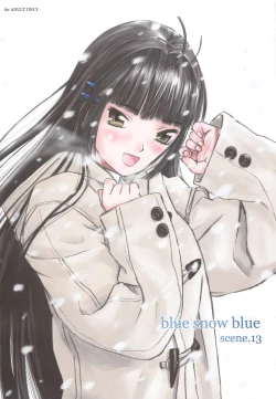 Page 1 of blue snow blue scene.13