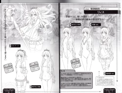 Page 8 of Maou to Odore! CODE: ARCANA Character Settei Shiryou & Gengashuu