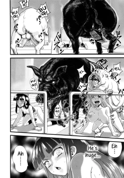 Page 34 of Hadakahime Honoka Zecchou Kakusei Buta Koubi | The Naked Princess Honoka Awakens from Climaxing by Copulating with a Pig