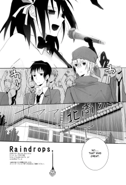 Page 2 of Raindrops.