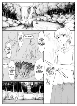 Page 2 of Danna no Fuzai de Karada o Moteamashiteru Hitozuma Kappa wa Kyuuri Wataseba Kantan ni Yareru | The Wife Kappa Trades Her Body for a Cucumber when Her Husband is Away