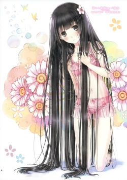 Page 16 of Moeru Kurokami Long Musume Hon