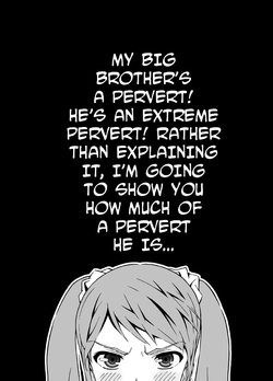 Download Terrible Manga of my Perverted Brother