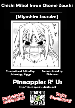 Page 85 of Chichi Miko! Inran Otome Zoushi Ch. 1-4