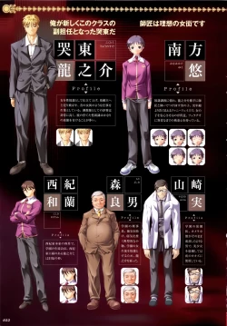 Page 30 of Saint Dorei Gakuen Visual Fan Book