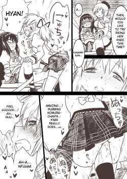 Page 11 of Homuhomu ga Madoka to Mami-san ni Ijiritaosareru Hon