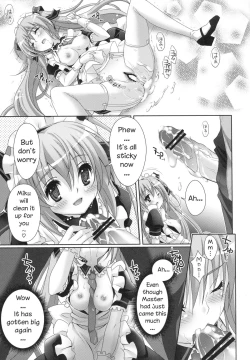 Page 19 of Miku-san ga Maid Fuku o Kite Iroiro Kirei ni Shitekureru Ohanashi.