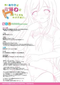 Page 3 of Ore no Ayase ga Kikenbi ni Nama H wo Shiyou to Suru Wake ga Nai.