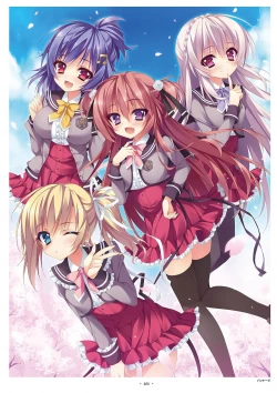 Page 102 of Shukufuku no Kane no Oto wa, Sakura-iro no Kaze to Tomo ni Visual Fanbook