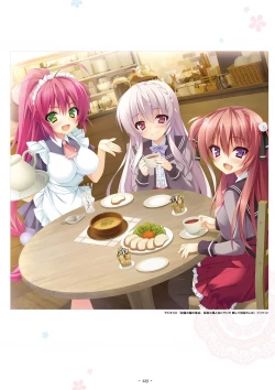 Page 121 of Shukufuku no Kane no Oto wa, Sakura-iro no Kaze to Tomo ni Visual Fanbook