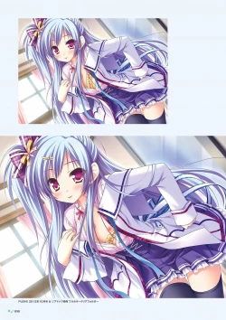 Page 88 of Sekai to Sekai no Mannaka de Visual Fanbook