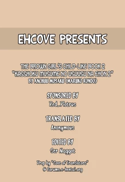 Page 35 of Kasshoku Musume no Usuusu na Ehon 2