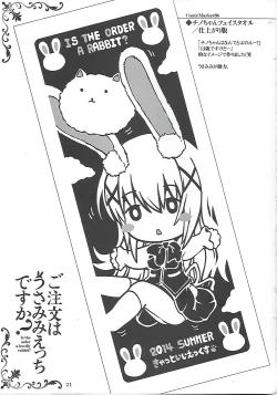 Page 21 of Gochuumon wa Usamimi Ecchi desu ka?