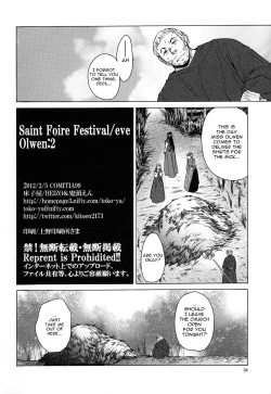 Page 34 of Saint Foire Festival/eve Olwen:2