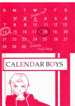Page 1 of Calendar Boys