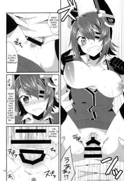 Page 12 of Tenryuu ga Kawai Sugite Teitoku wa Gaman no Genkai