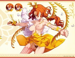 Page 129 of Eiyuu＊Senki GOLD Visual Fanbook