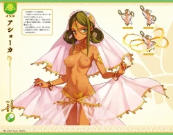 Page 132 of Eiyuu＊Senki GOLD Visual Fanbook