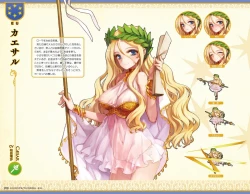 Page 268 of Eiyuu＊Senki GOLD Visual Fanbook