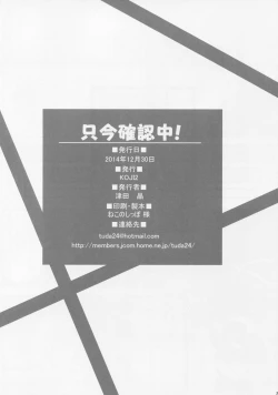 Page 13 of Tadaima Kakunin Chuu!