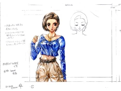 Page 134 of Kuro no Danshou THE LITERARY FRAGMENT SS Roughs