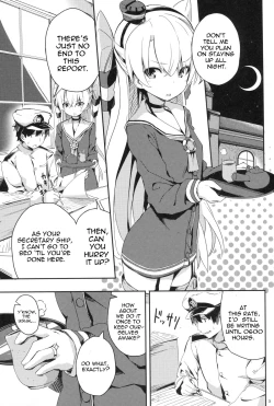 Page 2 of Amatsukaze to Tetsuya de H shinagara Houkokusho