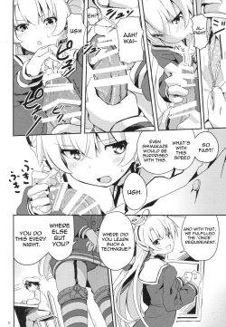 Page 5 of Amatsukaze to Tetsuya de H shinagara Houkokusho