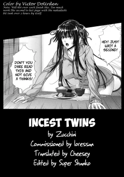 Page 31 of Soukan Twins | Incest Twins