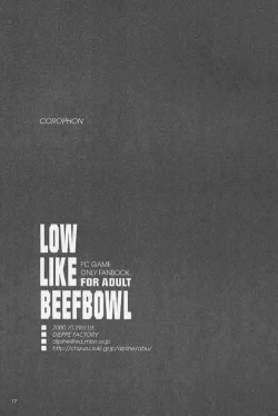 Page 14 of LOW LIKE BEEFBOWL