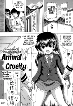 Page 1 of Animal Cruelty Chapter 1