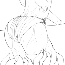 Page 30 of Tsukuyo ga Shokushu Furo de Naburareru!