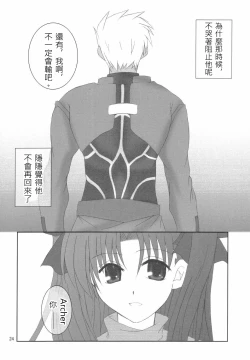 Page 23 of (Mimiket 10) [HAPPY WATER (Kizaki Yuuri)] -True night- (Fate/stay night) [Chinese] [wl00314824個人漢化]