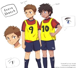 Page 6 of Saikin Jii o Oboeta Soccer Shonen no Manga